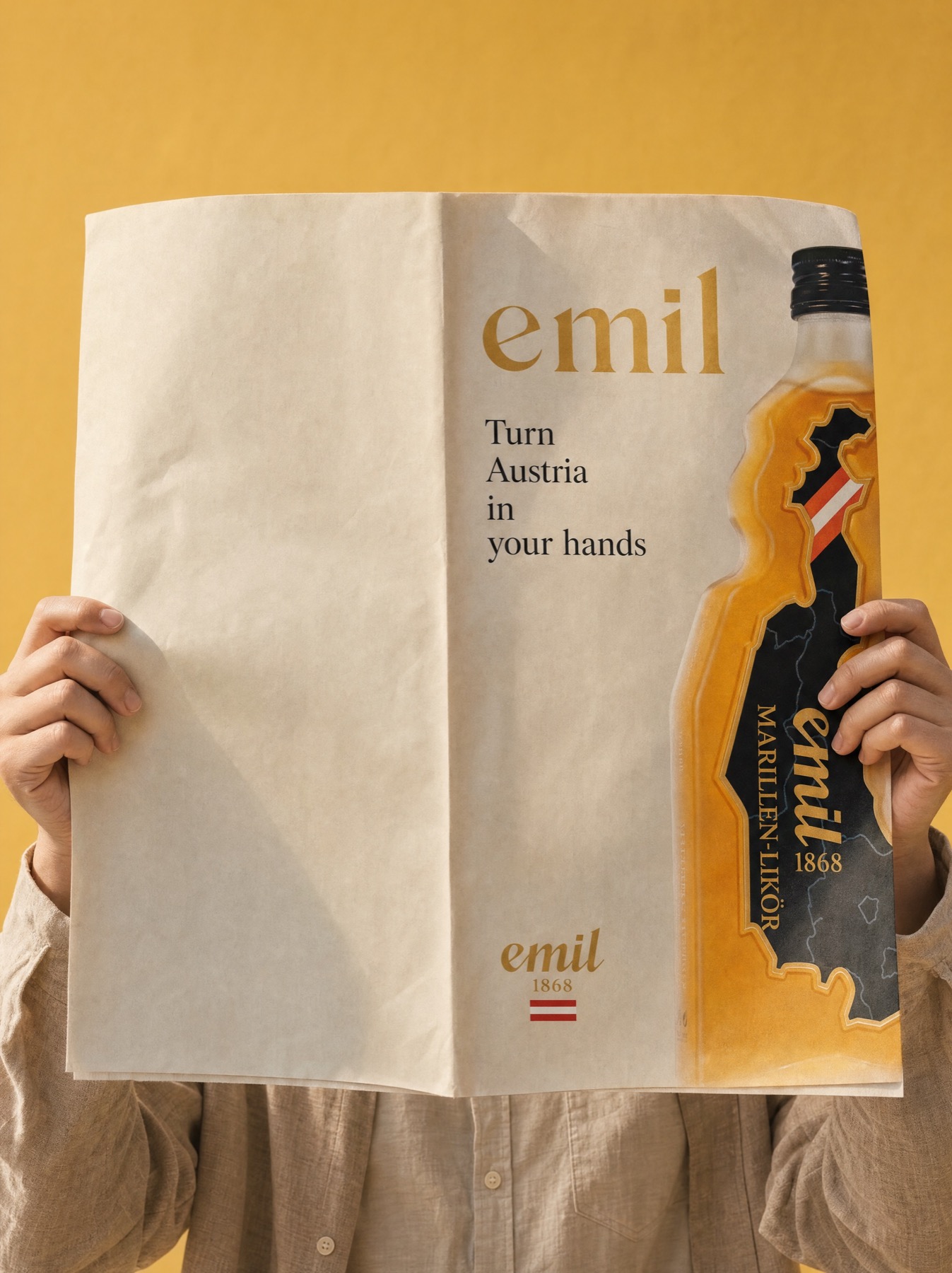 Emil 1868 Zeitungskampagne