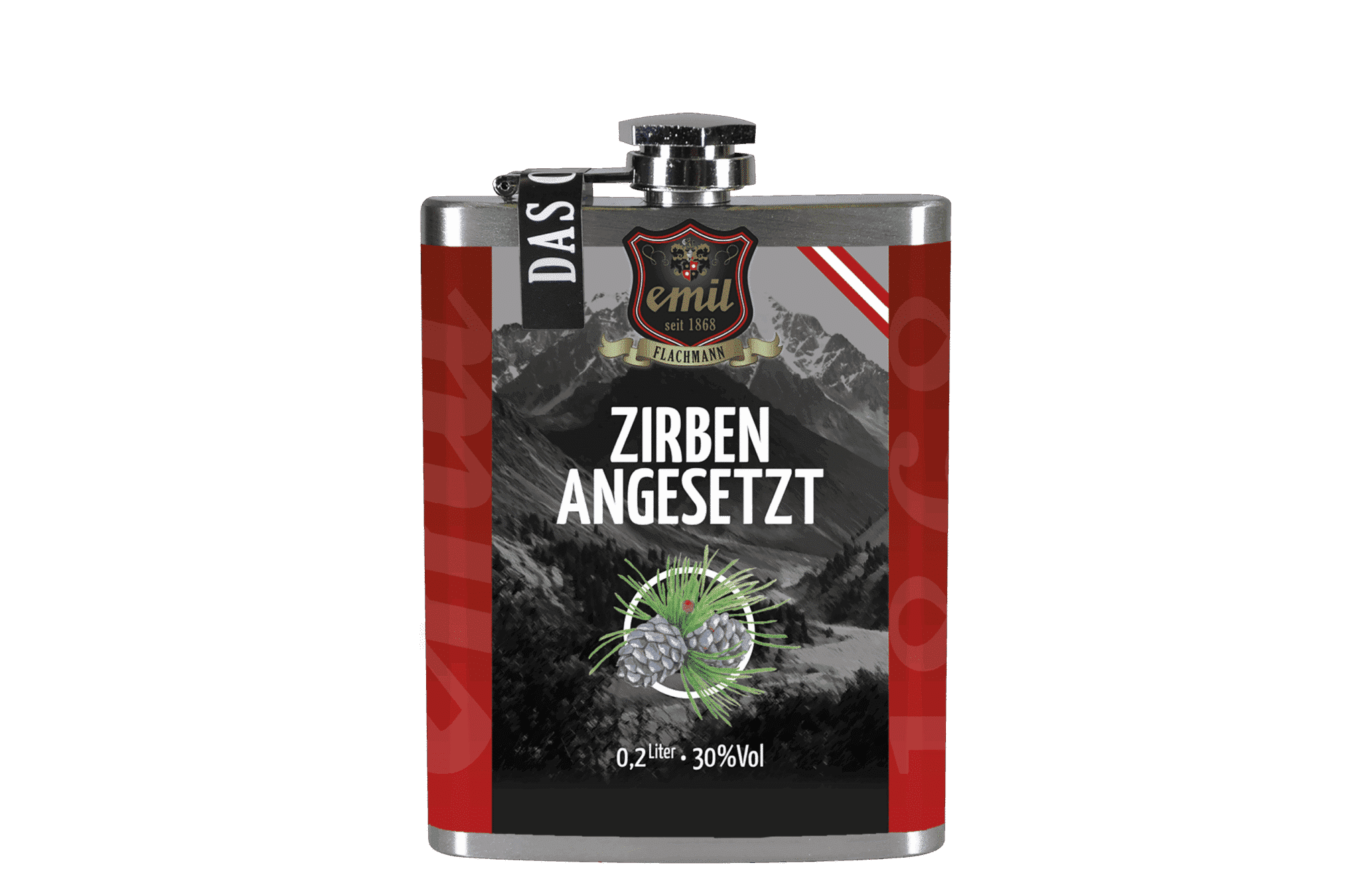 Zirben Schnaps angesetzt
